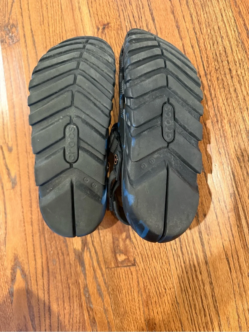 Post Malone limited edition Crock - Black & Blue